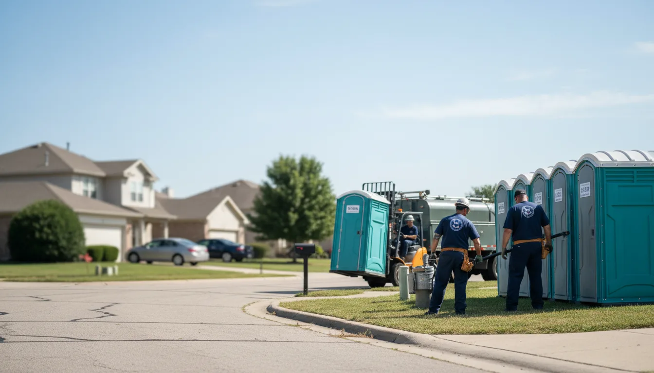Porta Potty Rental in Edmonson, TX near me